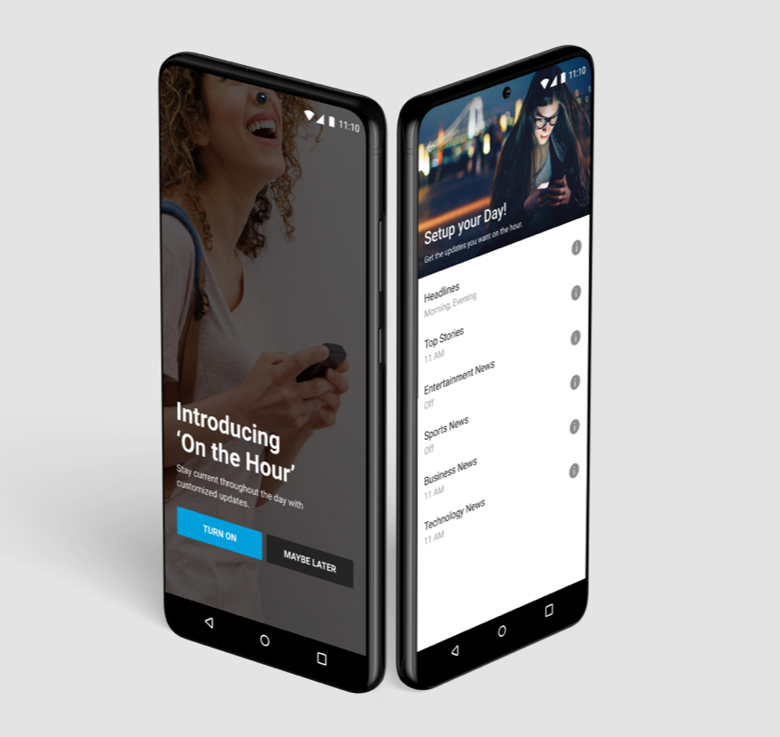 AT&T On The Hour Vertical Audience Engagement Platform Preview