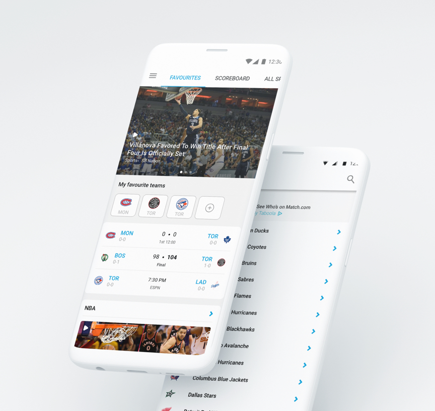 AT&T App Sports Audience Engagement Platform Preview