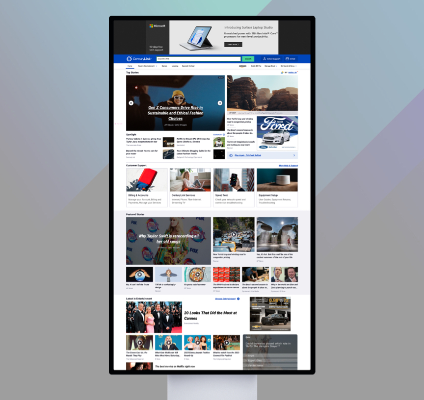 CenturyLink Audience Engagement Platform