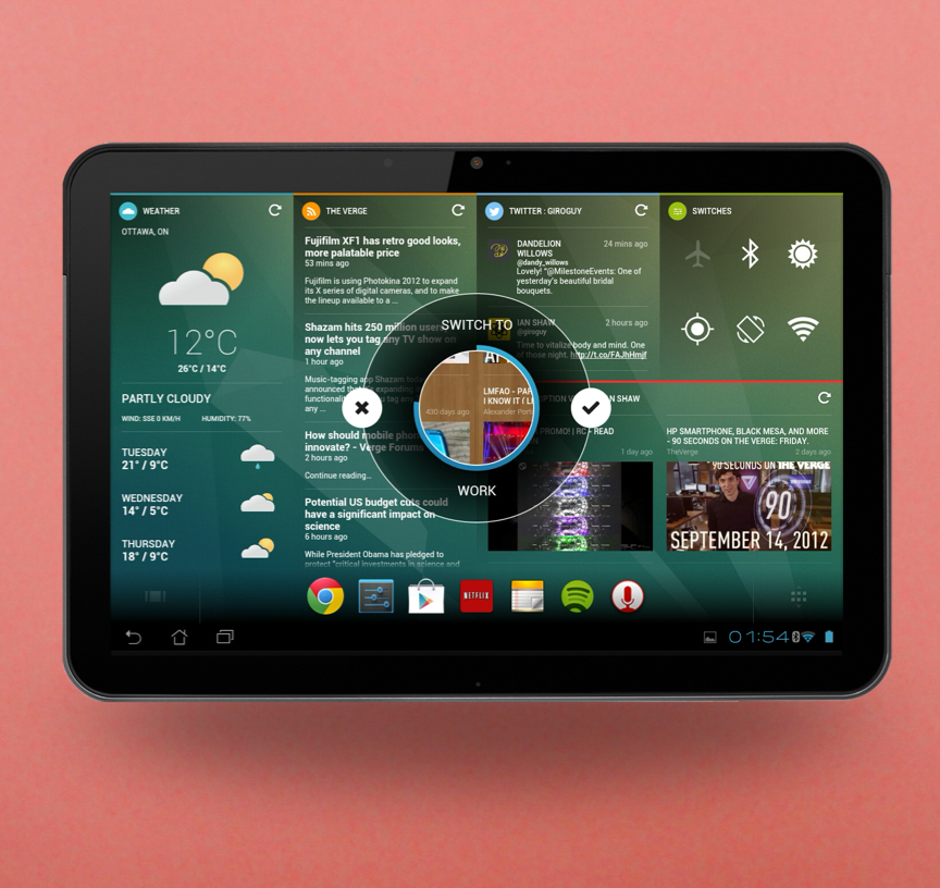 Chameleon Launcher Contexts