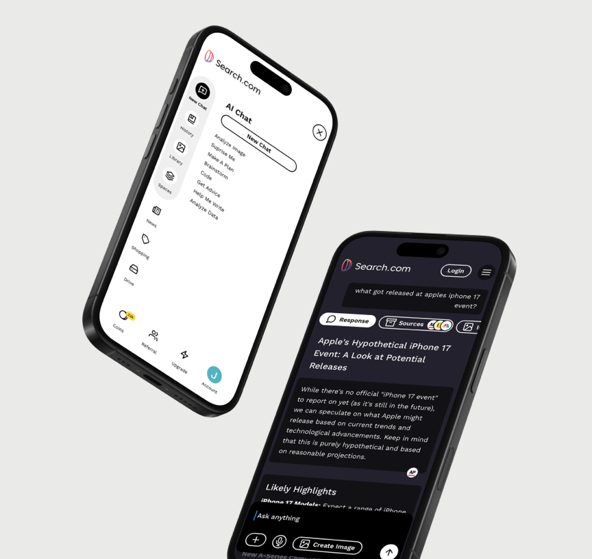 Search.com Chat Mobile