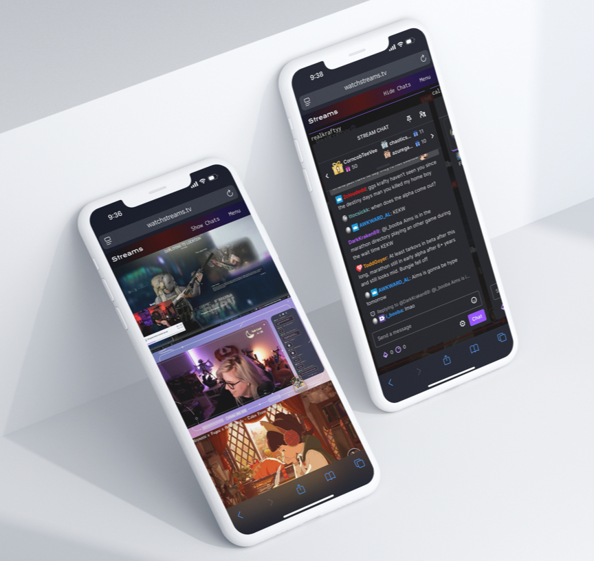 Watch Streams Mobile